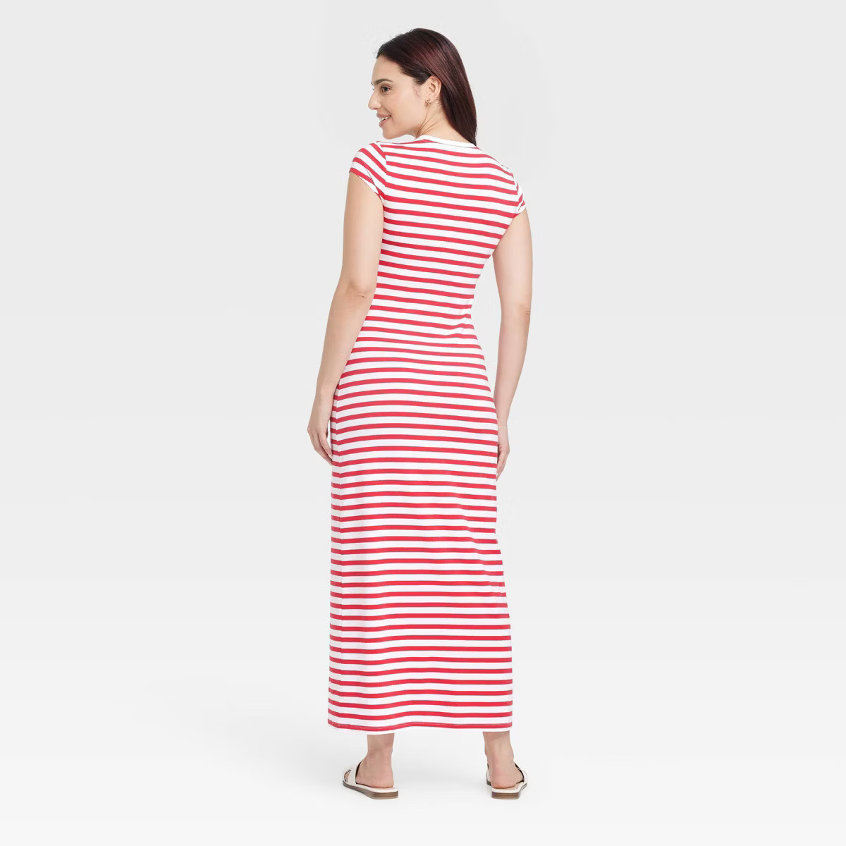 Women's Short Sleeve Knit Maxi Dress - A New Day™ | Target