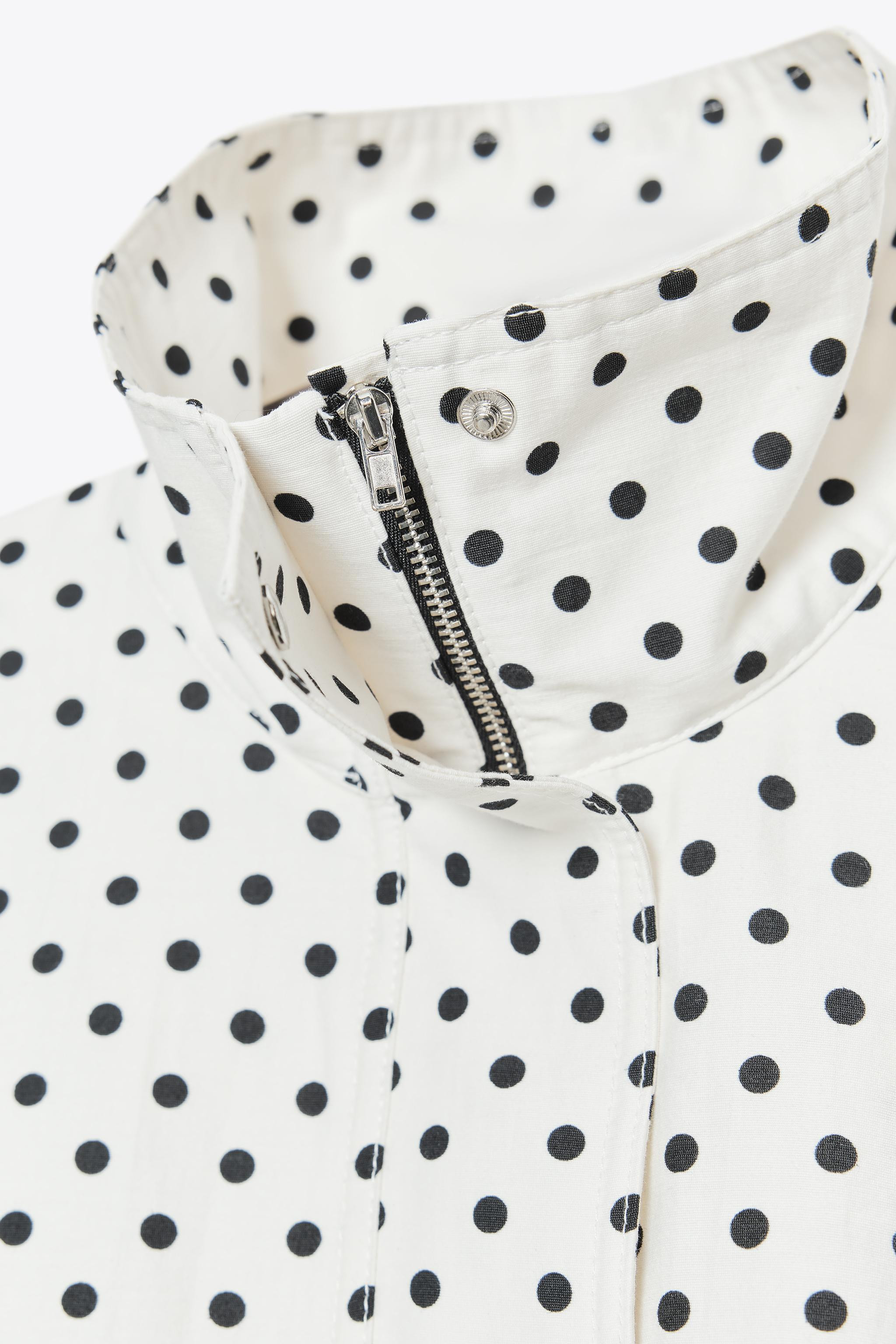 POLKA DOT PUFFER JACKET | Zara UK