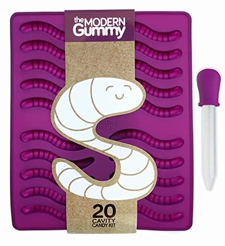 20 Cavity Gummy Making Kit by The Modern Gummy. Use to make Hard Candy, Chocolate, Soap & Ice Cub... | Amazon (US)