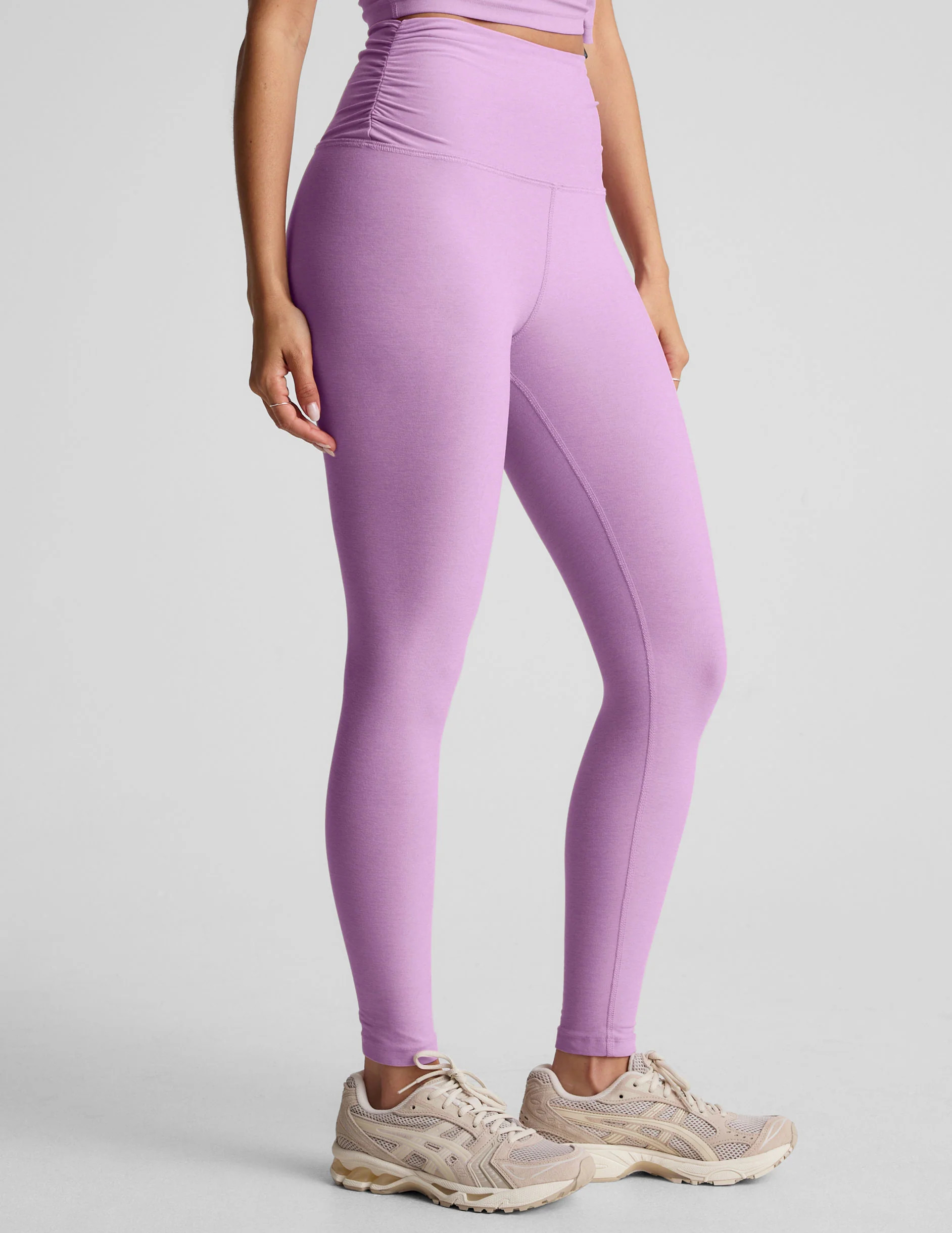 Spacedye Raise The Barre Shirred Legging | Beyond Yoga | Beyond Yoga