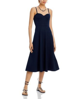 AQUA Bustier Midi Dress - 100% Exclusive Back to results -  Women - Bloomingdale's | Bloomingdale's (US)
