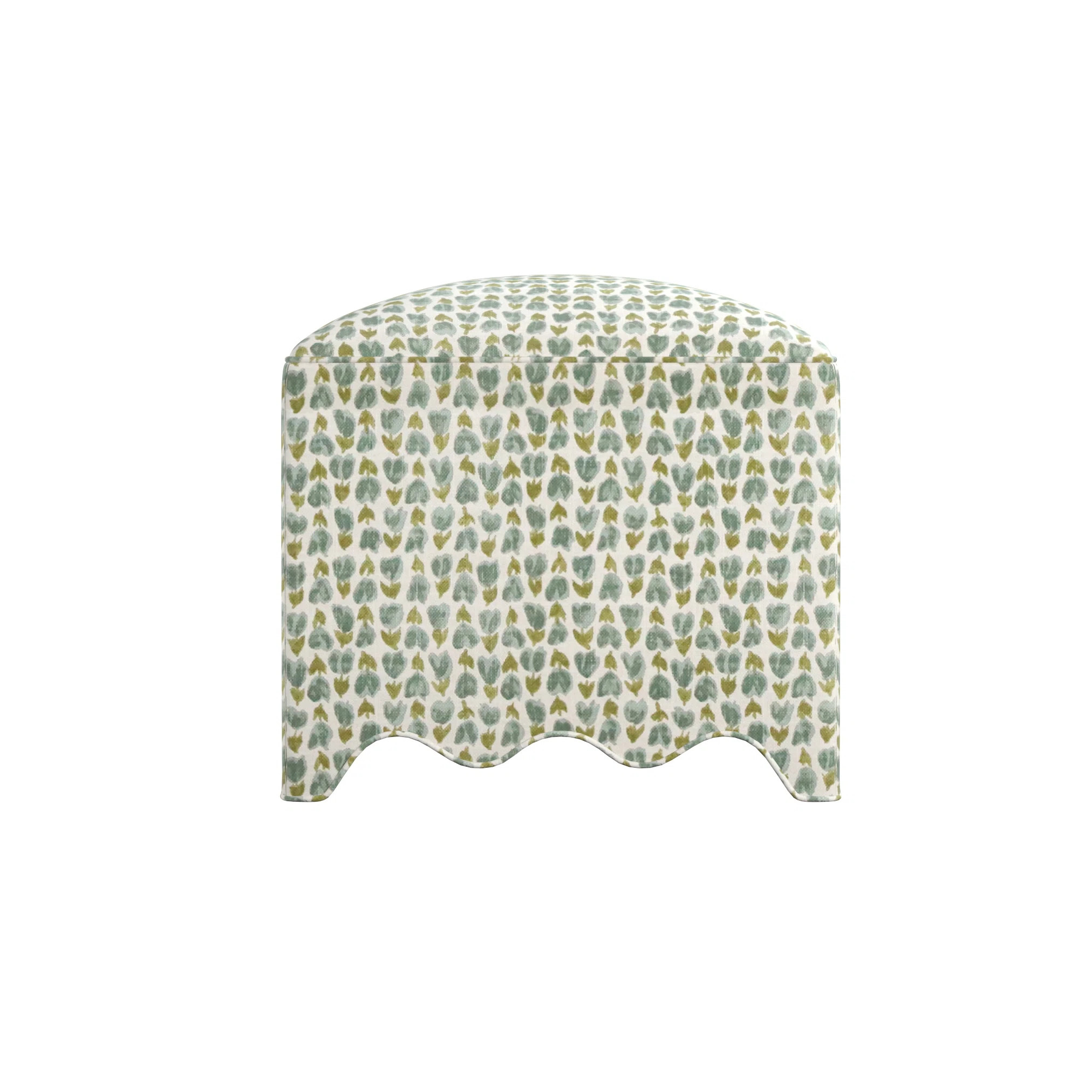 A.R.T. Lowry Ottoman Herbal | Perigold | Perigold