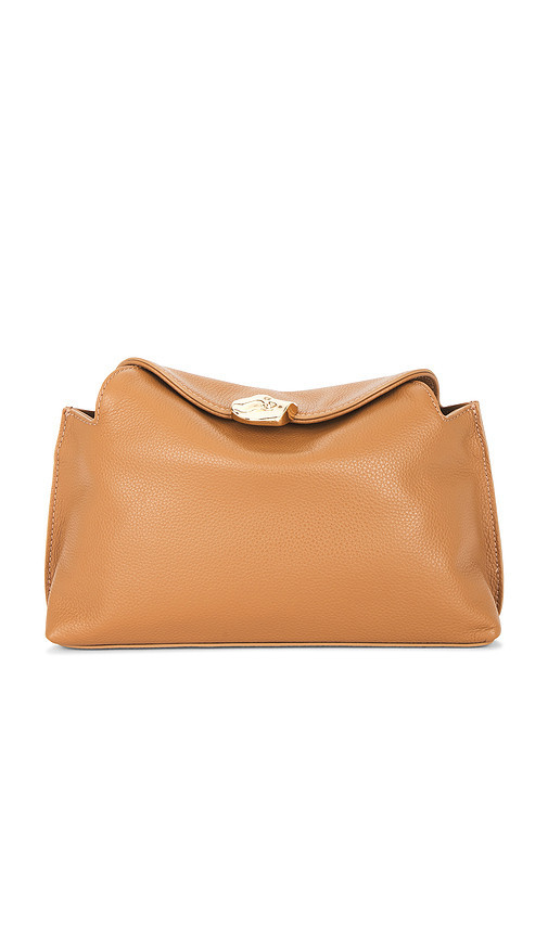 Flattered Hanna Clutch in Cognac. | Revolve Clothing (Global)
