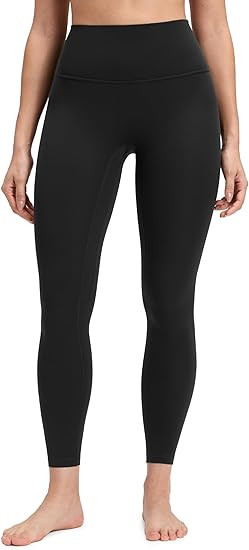 CRZ YOGA Butterluxe No Front Seam Yoga Leggings 25" - High Waisted Womens Lounge Pants Pilates Wo... | Amazon (US)