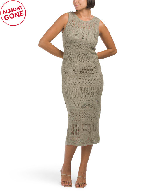 Crochet Midi Dress | TJ Maxx
