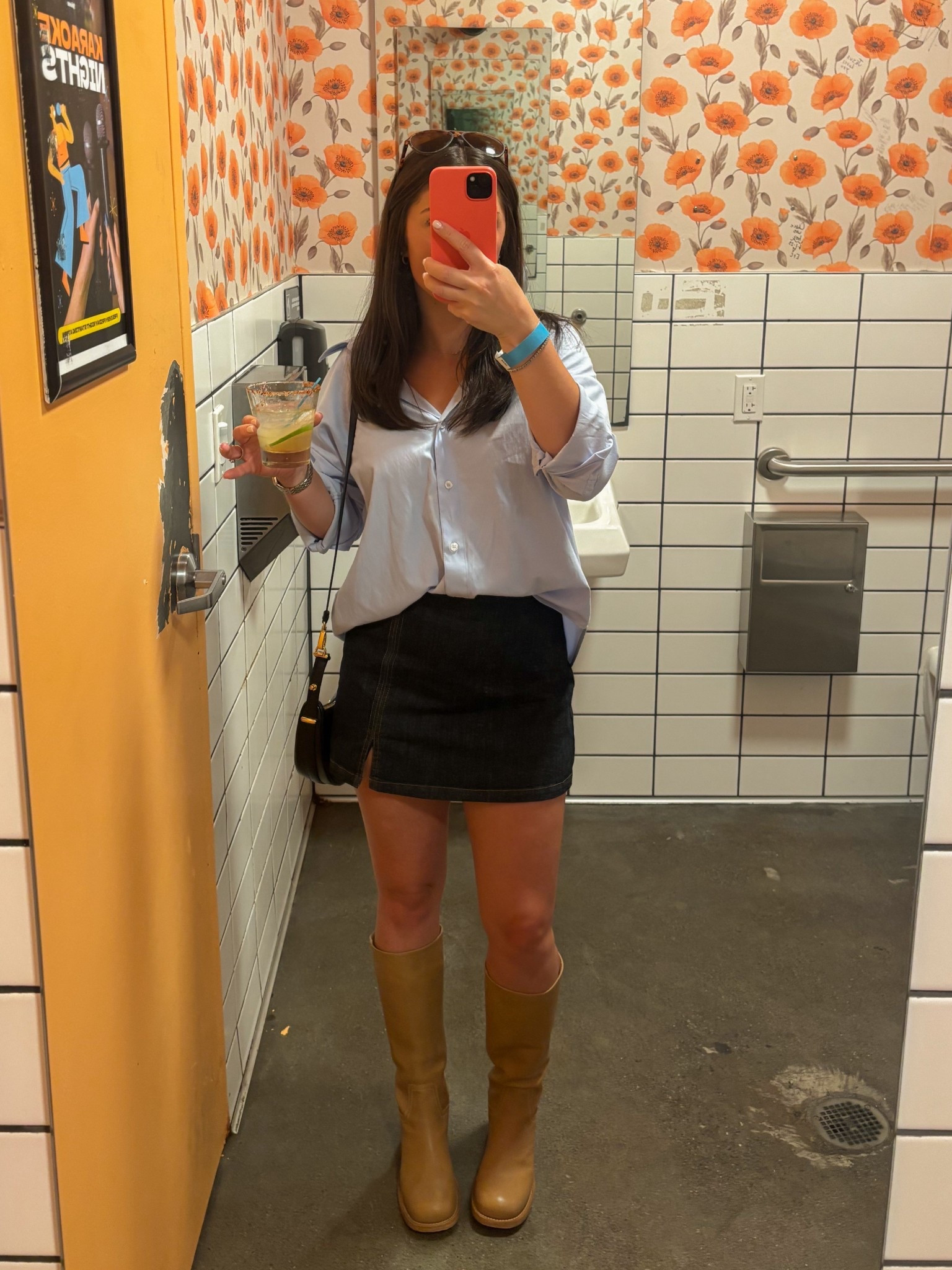 Top & Skirt are Zara so I can’t link - but linked boots! 