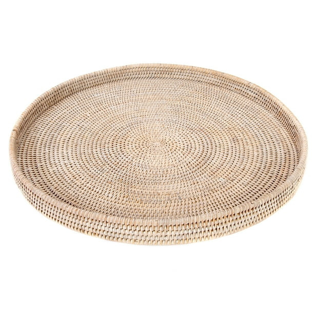 Artifacts Rattan Round Tray | Walmart (US)