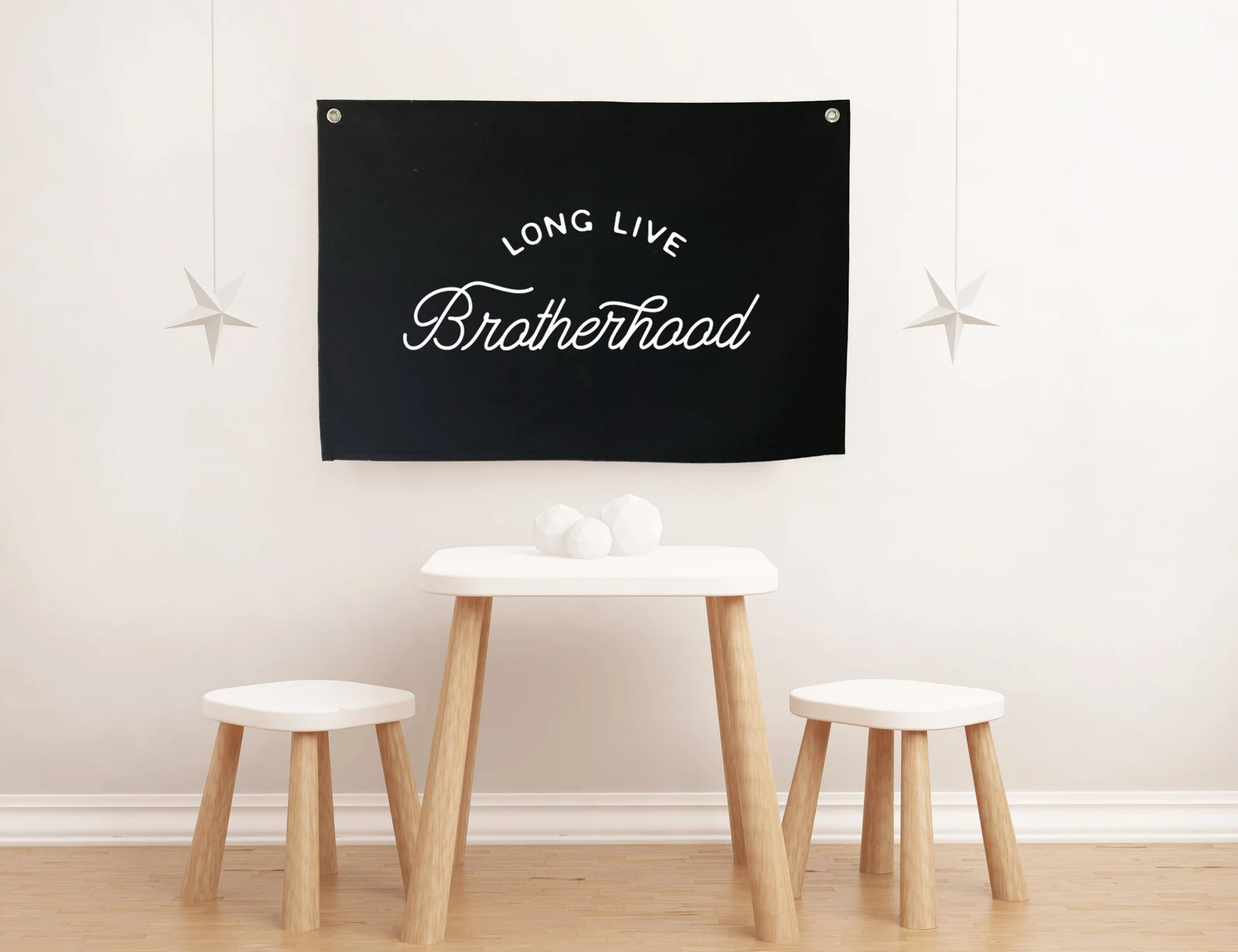 Long Live Brotherhood Flag, Nursery Wall Decor, Boho Wall Art Pennant Banner, Kids Room Decor | Etsy (Global)