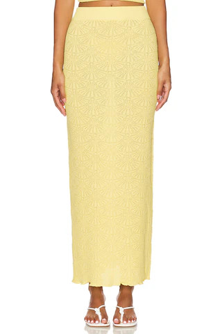 SNDYS x REVOLVE Josefina Skirt in Lemon from Revolve.com | Revolve Clothing (Global)