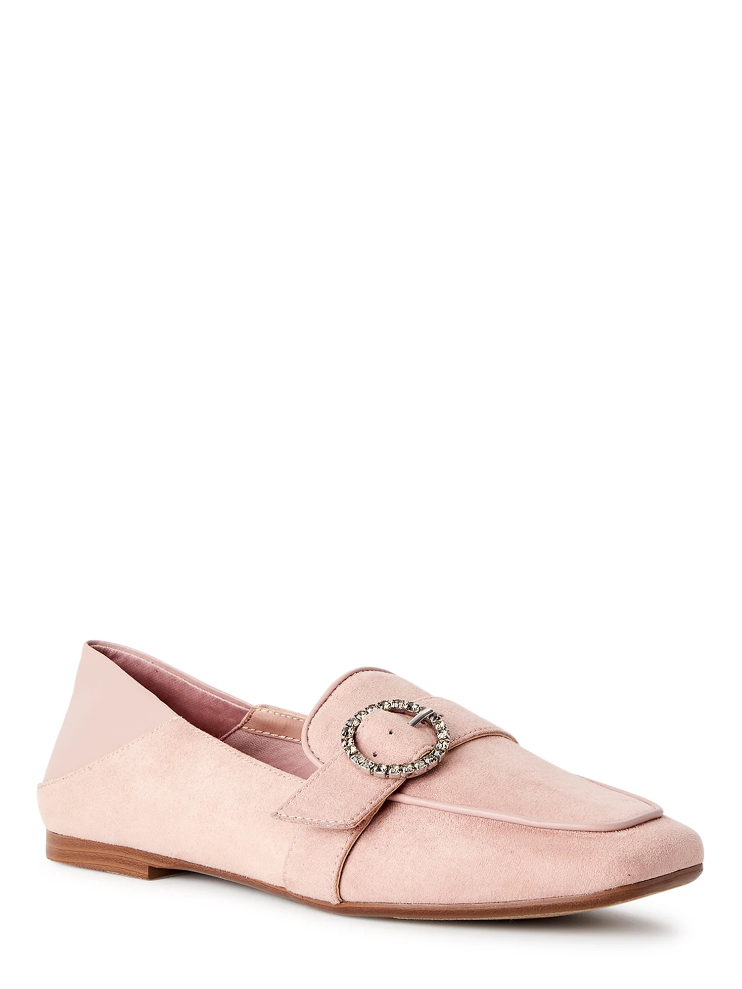 Time and Tru Women's Buckle Loafers - Walmart.com | Walmart (US)