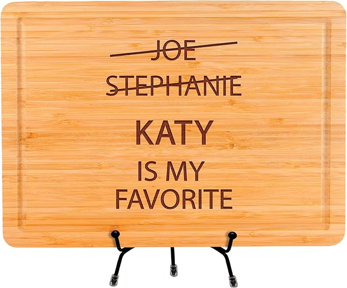 Personalized My Favorite Child Funny Cutting Board, Mom & Dad Kitchen Gifts, Mothers Day Gifts Id... | Amazon (US)