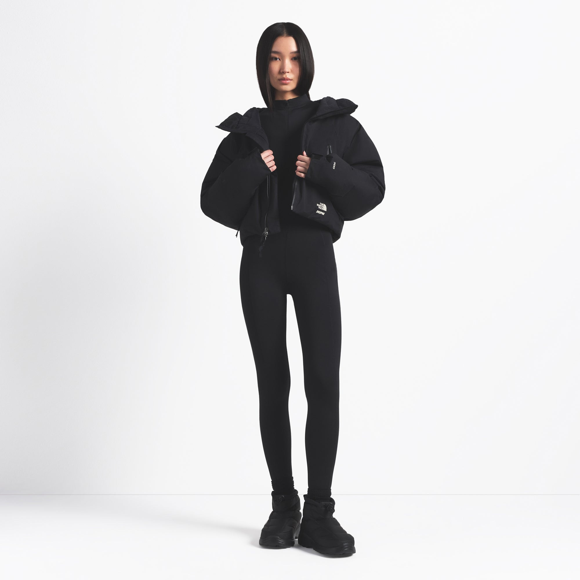 SKIMS Insulated Shell Jacket | Black | Medium | The North Face X SKIMS | SKIMS (US)