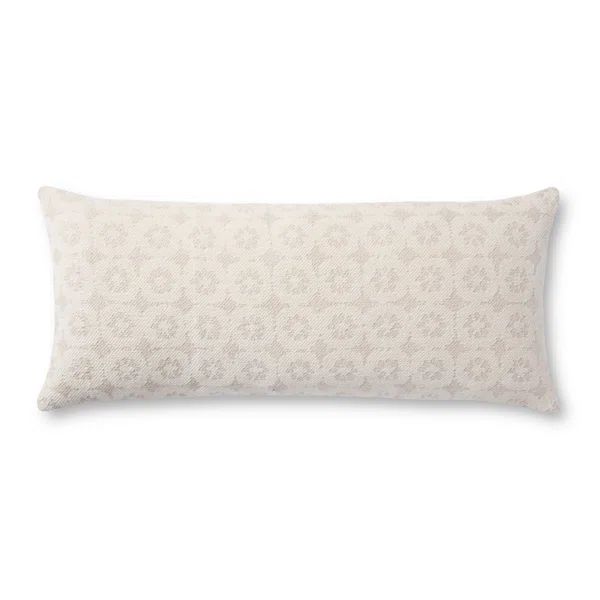 Magnolia Home By Joanna Gaines X Loloi Ava Ivory Pillow | Wayfair North America