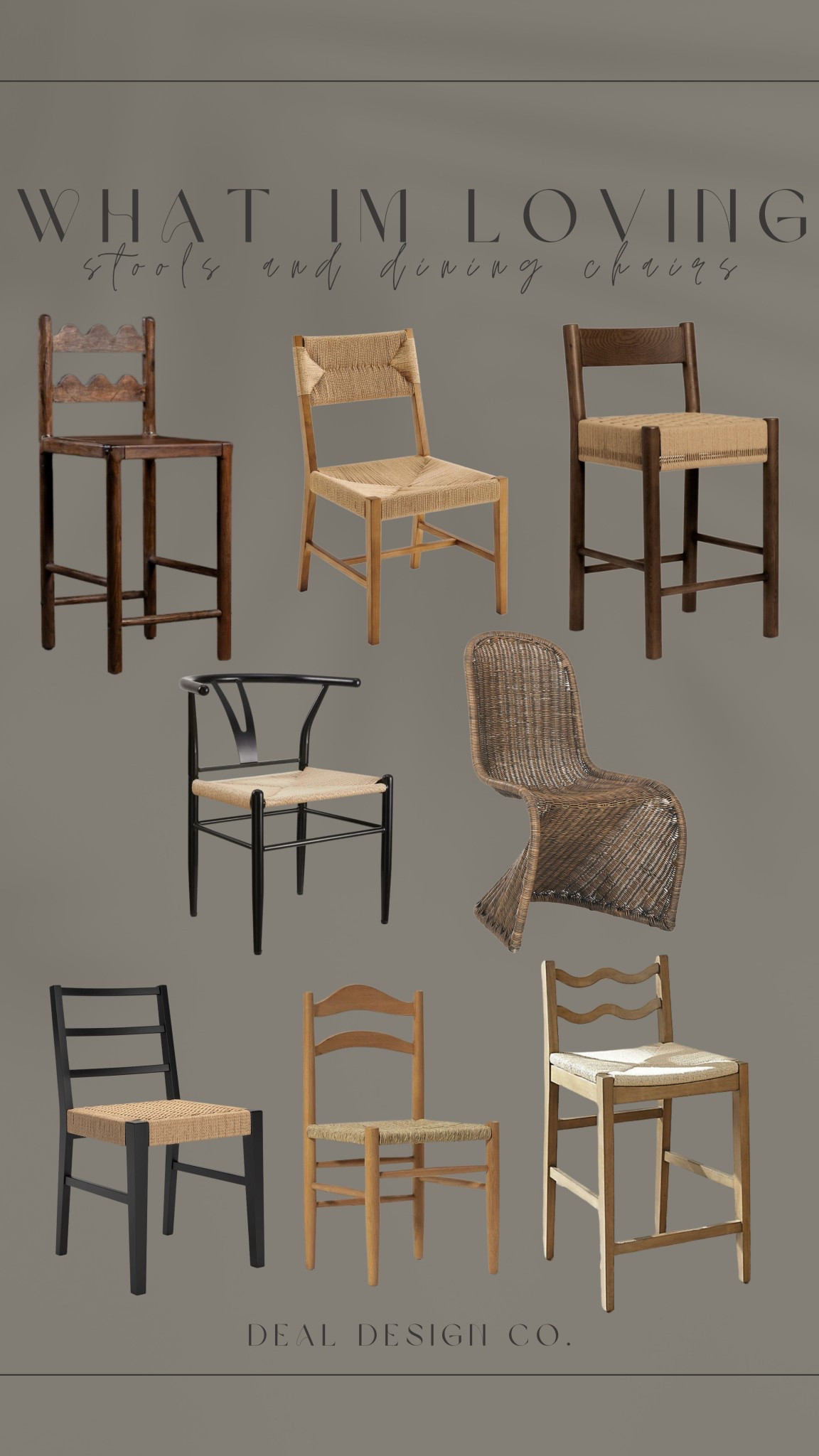 What I’m Loving - Stools and Dining Chairs


Find more content on Instagram @dealdesignco for more sources and daily finds from crate & barrel, CB2, Amber Lewis, Loloi, west elm, pottery barn, rejuvenation, William & Sonoma, amazon, shady lady tree, interior design, home decor, studio mcgee x target, bedroom furniture, living room, bedroom, bedroom styling, restoration hardware, end table, side table, framed art, vintage art, wall decor, area rugs, runners, vintage rug, target finds, sale alert, tj maxx, Marshall’s, home goods, table lamps, threshold, target, wayfair finds, Turkish pillow, Turkish rug, sofa, couch, dining room, high end look for less, kirkland’s, Ballard designs, wayfair, high end look for less, studio mcgee, mcgee and co, target, world market, sofas, loveseat, bench, magnolia, joanna gaines, pillows, pb, pottery barn, nightstand, throw blanket, target, joanna gaines, hearth & hand, floor lamp, world market, faux olive tree, throw pillow, lumbar pillows, arch mirror, brass mirror, floor mirror, designer dupe, counter stools, barstools, coffee table, nightstands, console table, sofa table, dining table, dining chairs, arm chairs, dresser, chest of drawers, Kathy kuo, LuLu and Georgia, Christmas decor, Xmas decorations, holiday, Christmas Eve, NYE, organic, modern, earthy, moody, faux plants, arm chair, wood constole table, nightstand, cabinet, burlwood, candlesticks, slipcover ottoman, floral throw pillow, framed art, home decor, woven basket 

#LTKHome #LTKSeasonal #LTKSpringSale