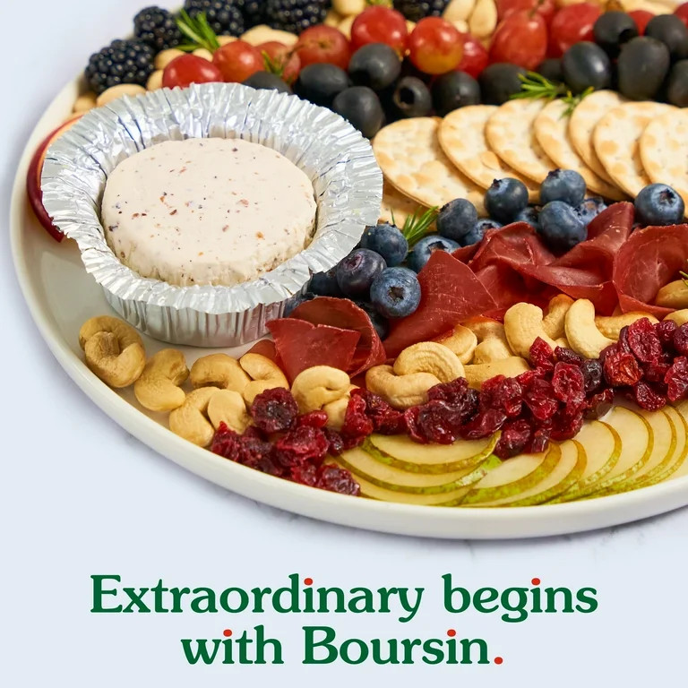 Boursin® Garlic & Fine Herbs Spreadable Gourmet Cheese, 5.3 oz | Walmart (US)