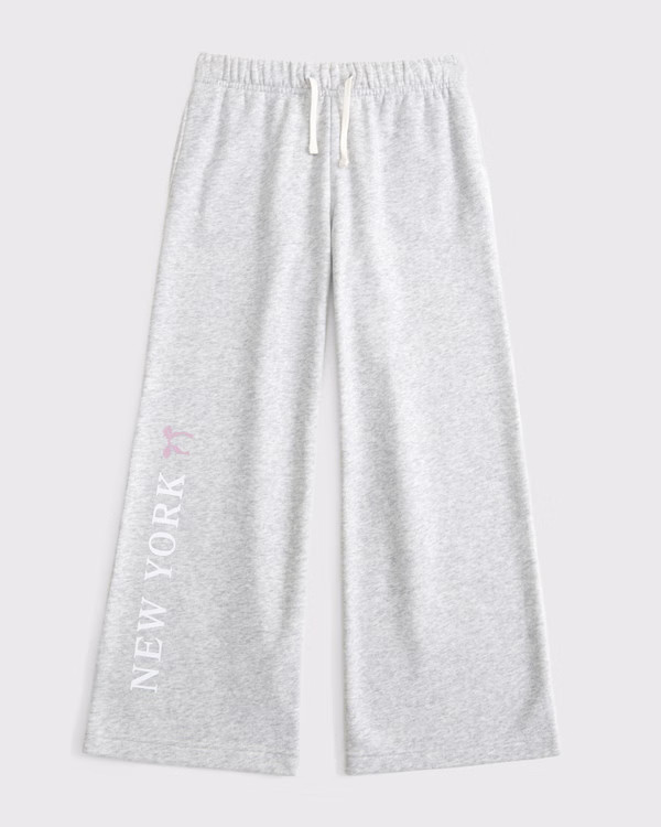 girls low rise baggy sweatpants | girls clearance | Abercrombie.com | Abercrombie & Fitch (US)