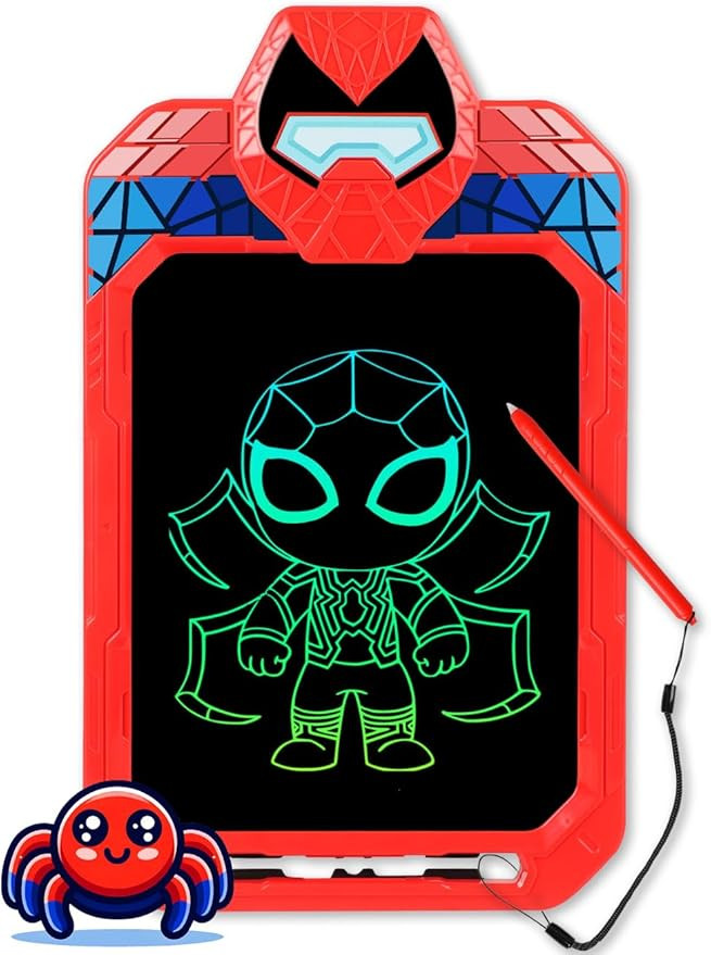 Fullware LCD Writing Tablet for Kids 10 Inch Spider Hero for Toddler 3 4 5 6 7 8 - Paint, Doodle ... | Amazon (US)