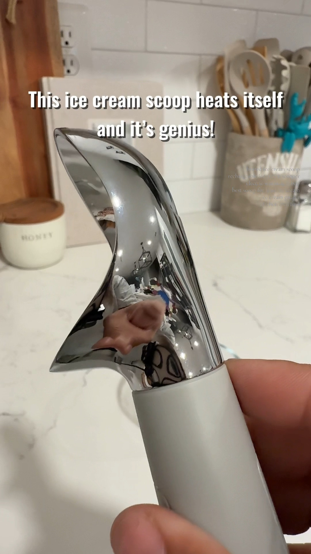 This heated ice cream scoop is pure genius 🍨 It warms up on its own when you grab it, glides right through hard ice cream, and even turns off when you set it down. No more bent spoons or waiting for your pint to soften! It’s rechargeable, water-resistant, and makes dessert night so much easier.

Linked it under Kitchen Finds because it’s seriously one of those gadgets you didn’t know you needed until you try it 🔥


#LTKHome #LTKFindsUnder50 #LTKGiftGuide