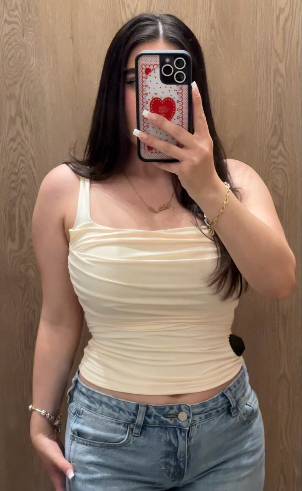 draped tank 🤍

#LTKootd