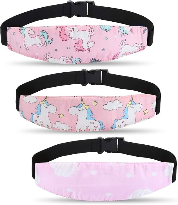 Baby Carseat Head Support,Car seat Straps Pillow Support Ban,Stroller Neck Relief Strap Headrest,... | Amazon (US)