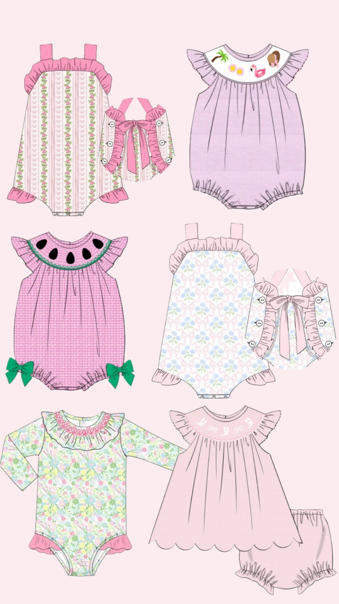 The smocked flamingo summer pre order.
Use code: LYNLEE10 

#LTKSeasonal #LTKKids #LTKBaby