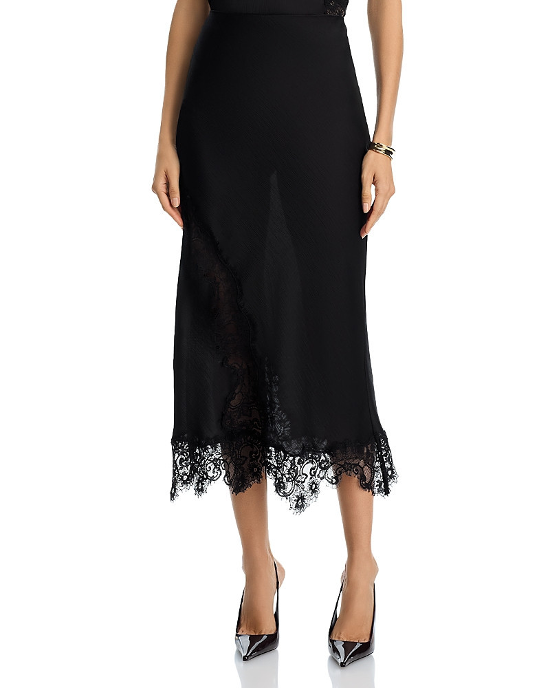 Aqua Lace Inset Slip Skirt - Exclusive | Bloomingdale's (US)