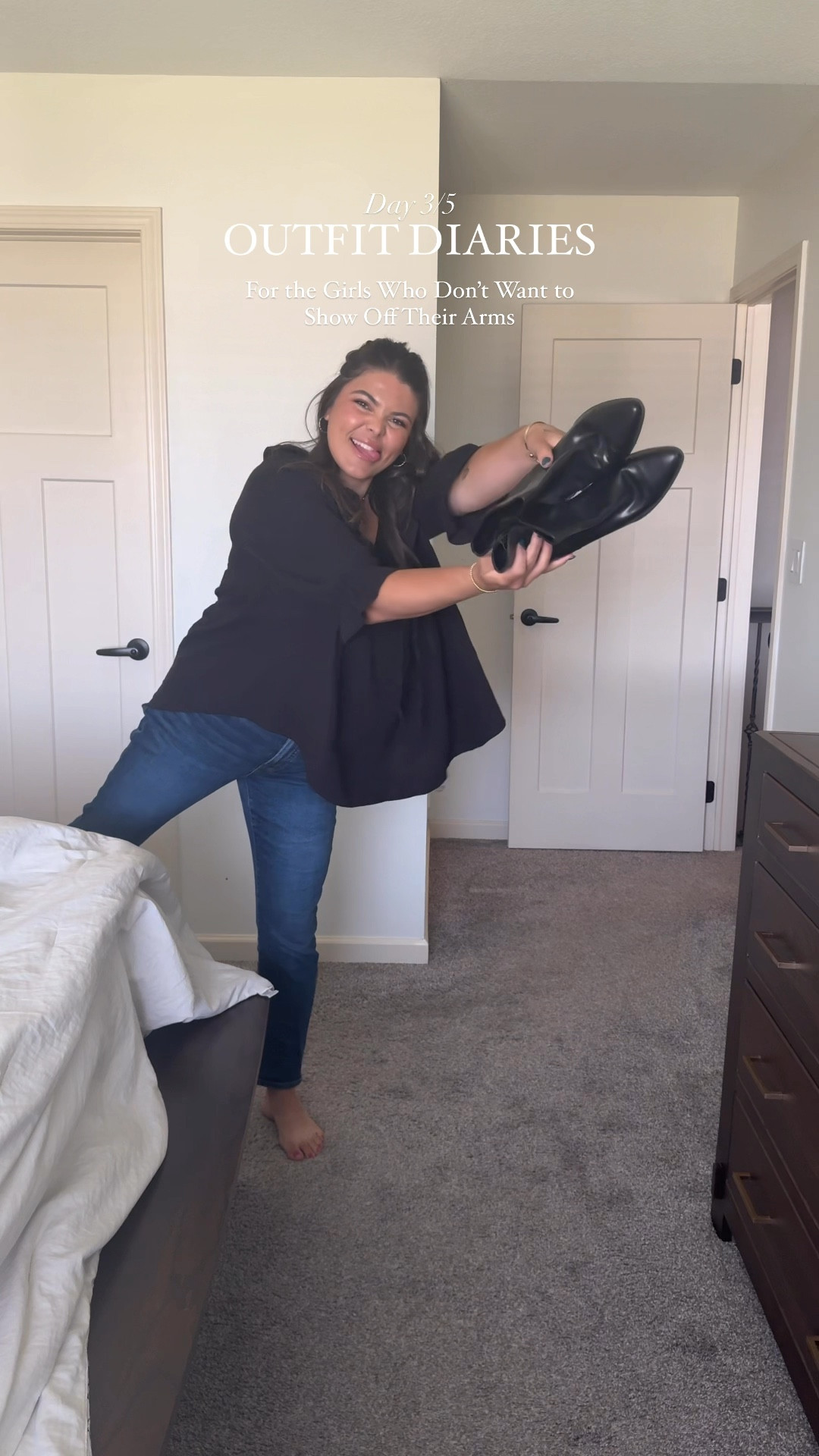 Would you believe me if I told you this top was from Amazon? Also are you still wearing skinny jeans? I am never getting rid of them- they called these straight but…. Let’s be honest 😂 

Save this info for business casual outfit ideas or date night out! 

Top size xl and fits oversized
Jeans: Madewell size 12
Bra and undies: size xl :)

#midsize #midsizestyle #outfitinspo #amazonfashion #falloutfit #falloptd #momstyle midsize outfit, apple shape body, Amazon fall fashion 2024, midsize fall outfits 2024, jeans outfit 

#LTKStyleTip #LTKFindsUnder50 #LTKMidsize