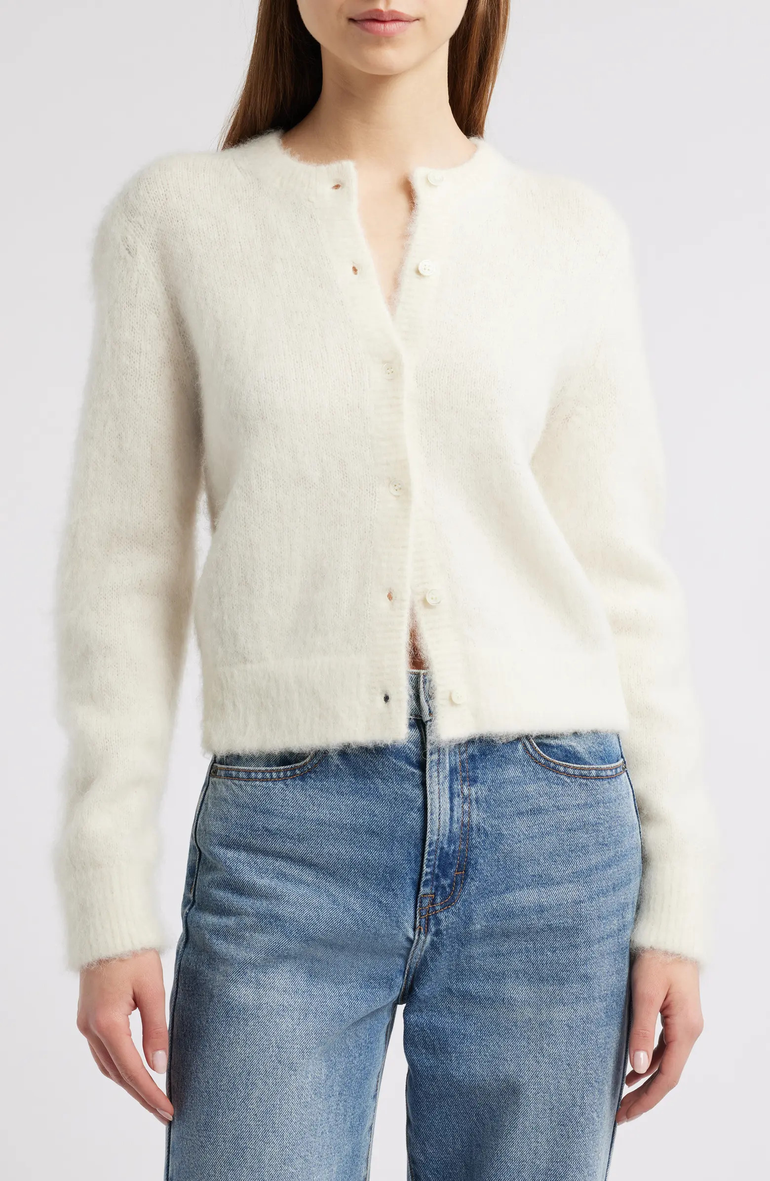 DÔEN Lilliette Alpaca & Wool Blend Cardigan | Nordstrom | Nordstrom