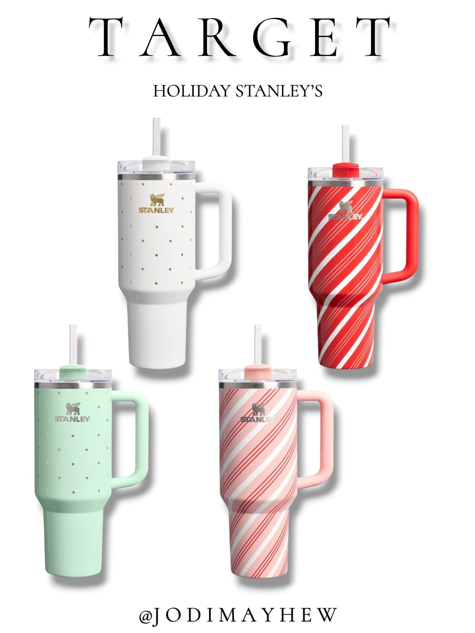 Target: Holiday Stanley’s

#target #holiday #christmas #tumbler #stanley #water #bottle #kids #teens #gift #ideas # inspo #guide #stocking #presents #santa 

#LTKHoliday #LTKGiftGuide #LTKFindsUnder50