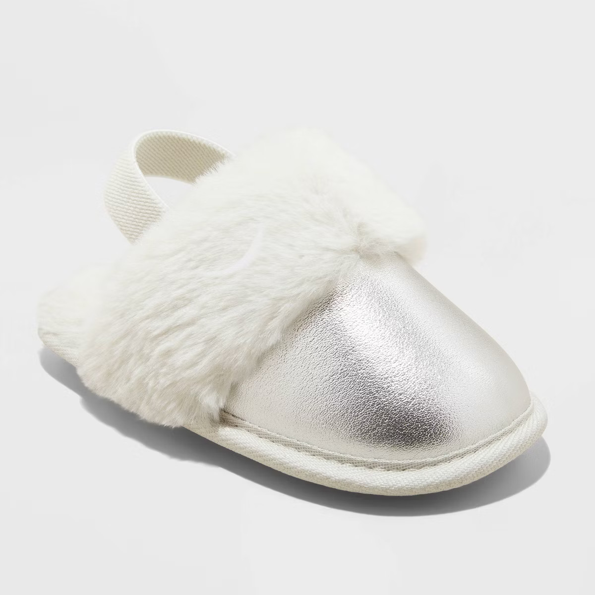 Toddler Lila Metallic Scuff Slippers - Cat & Jack™ | Target
