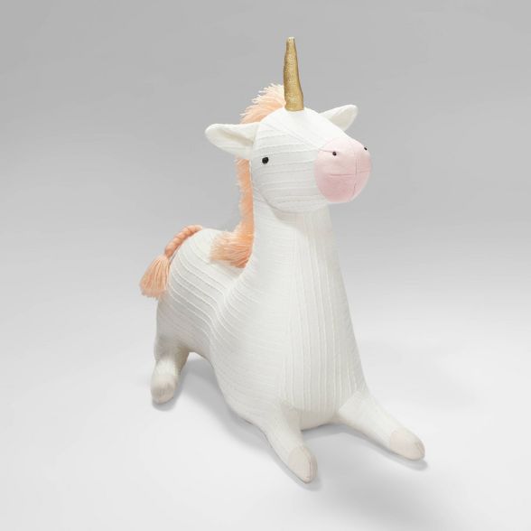 Unicorn Figural Throw Pillow - Pillowfort&#8482; | Target