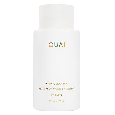 OUAI Body Cleanser, St. Barts - Foaming Body Wash with Jojoba Oil and Rosehip Oil to Hydrate, Nur... | Amazon (US)