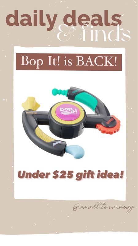 Retro Christmas toy idea — the bop it! It’s back!
.
.
.
.
Retro gift idea // kid games // bop it // toy trucks // baby boy gift // toddler boy gift // Thanksgiving Outfit
Christmas Decor
Holiday Dress
Holiday Party Outfit
Christmas
Boots
Christmas Tree
Holiday Outfits
Sweater Dress
Garland
Gift Guide / Air fryer // Walmart // Walmart home // small appliances// kitchen // Black Friday // cyber Monday // gift guide // Christmas // holiday shopping // gifts for her // gifts for him // nugget ice maker // food storage // storage // organization // home finds // home refresh // organize // pantry / Walmart Christmas  / Walmart Black Friday // cyber week // cyber deals // Christmas gift idea // Christmas gift // Walmart gift ideas // play kitchen / kids play kitchen // kids kitchen // kids appliances // toy deals // toys // gifts for kids // gifts for boys // gifts for girls // Walmart toys // Walmart toy deals // Amazon toy // Amazon cyber Monday // Amazon toy ideas // Amazon gift idea // toy trucks // dinosaur // jumbo truck // play construction kit // play tool shop // play wood workshop // matchbox cars // marble maze // lava lamp // polaroid

#LTKkids #LTKCyberWeek #LTKGiftGuide