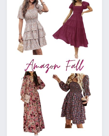 Amazon fall fashion, fall dresses under $50, family pictures, Amazon find

#LTKunder50 #LTKsalealert #LTKSeasonal