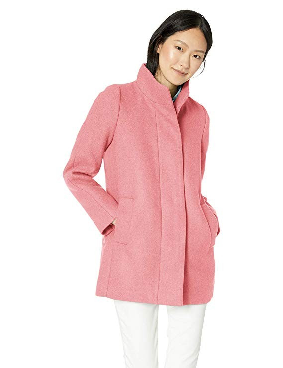 J.Crew Mercantile Women's Classic Wool Cocoon Coat | Amazon (US)