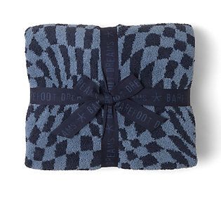 Barefoot Dreams CozyChic Checkered Blanket | QVC