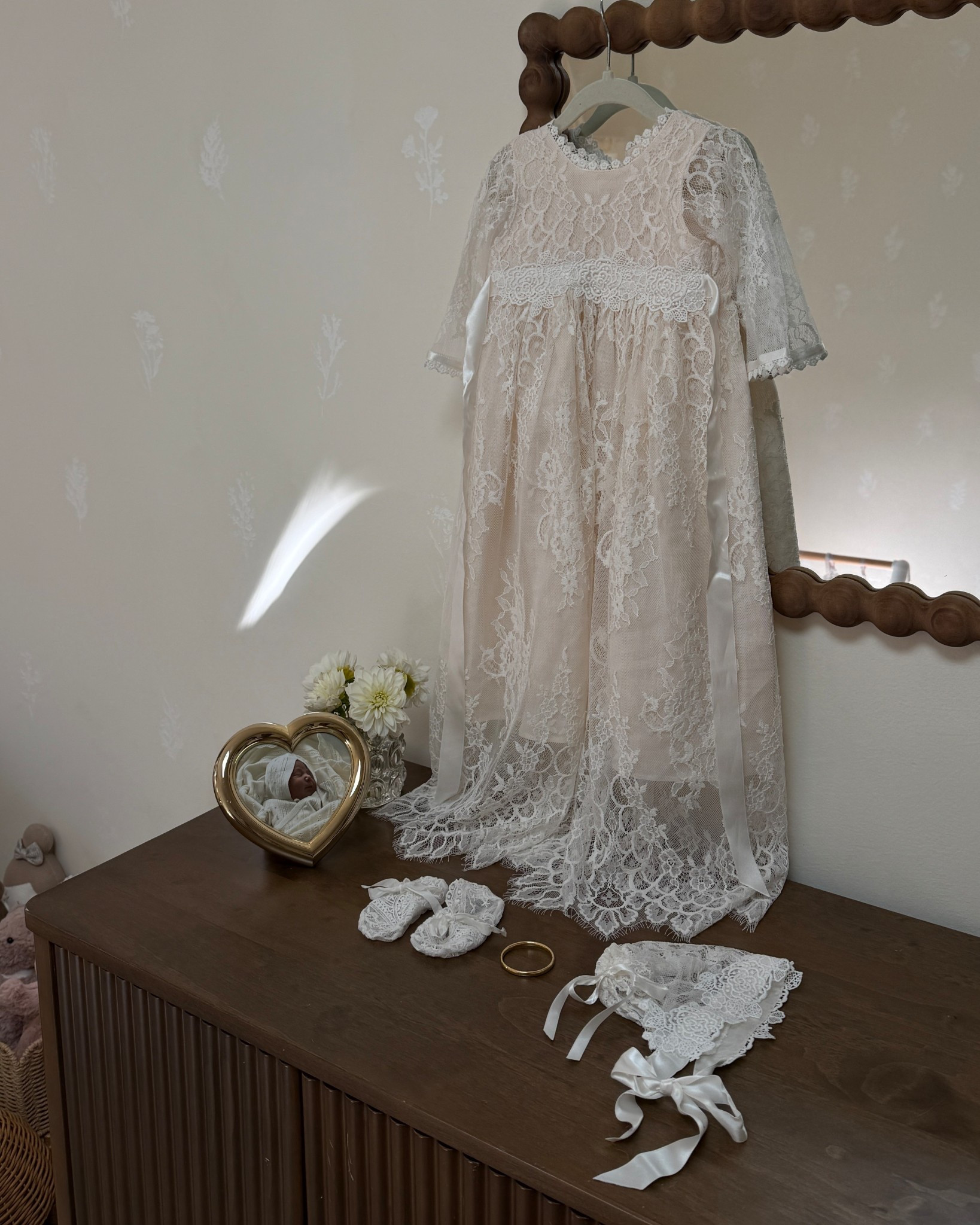 Baby girl baptism outfit 

#LTKBaby