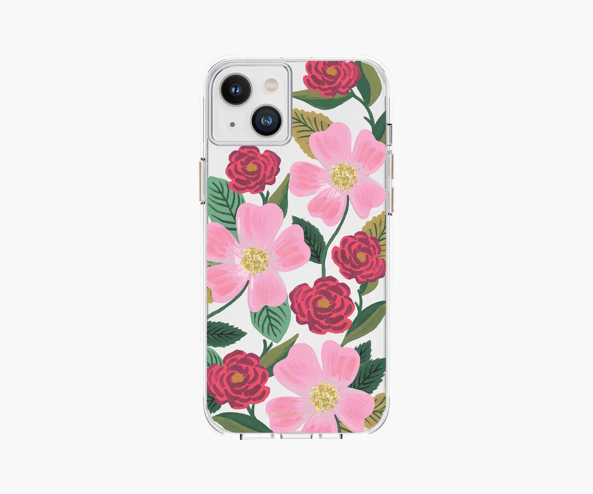 iPhone 14 Plus Case - Clear Rose Garden | Rifle Paper Co.