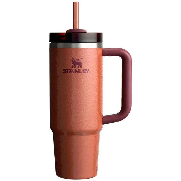Stanley Quencher Flowstate 30oz Hammertone Clay Stainless Steel Tumbler | Walmart (US)