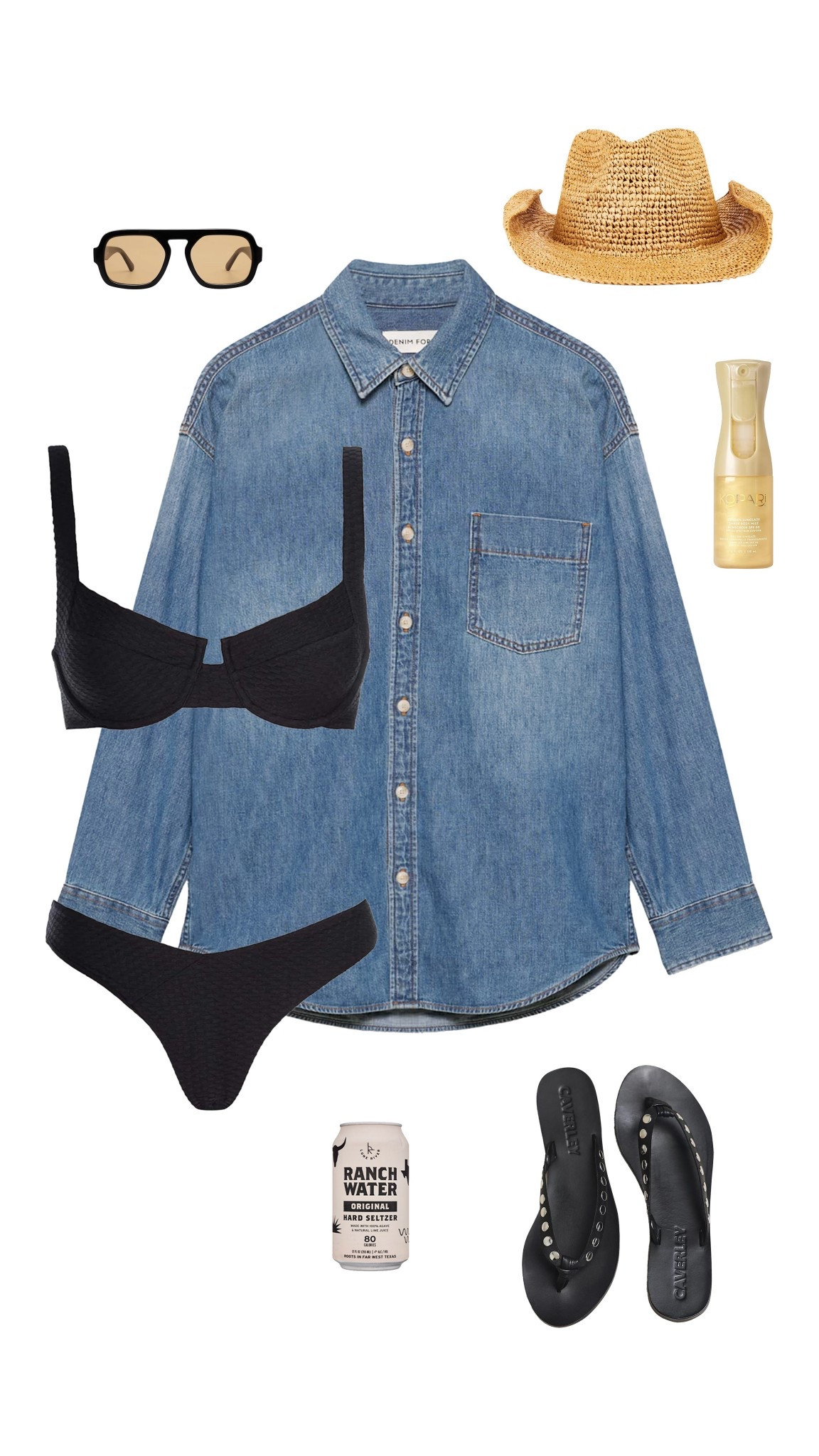 Summer beach/pool outfit ☀️