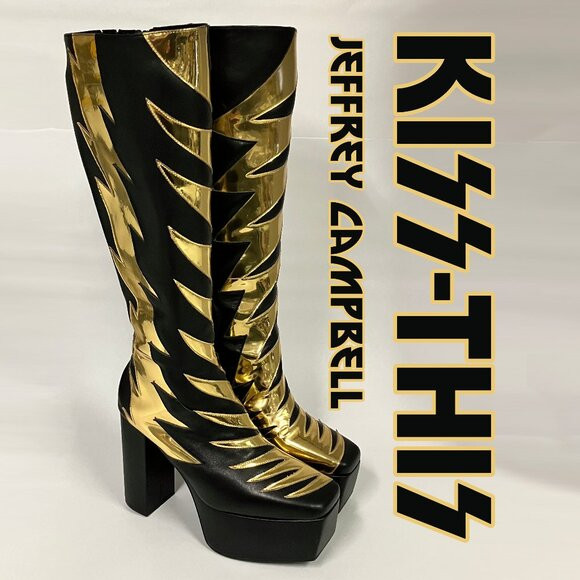 *BARELY WORN* S/S 2022 Jeffrey Campbell KISS-THIS Platform Boots, 8.5. HAWT! | Poshmark