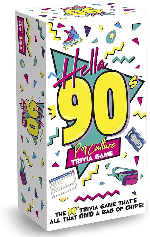 Amazon.com: Buffalo Games Hella 90's - Pop Culture Trivia Game Brown : Toys & Games | Amazon (US)