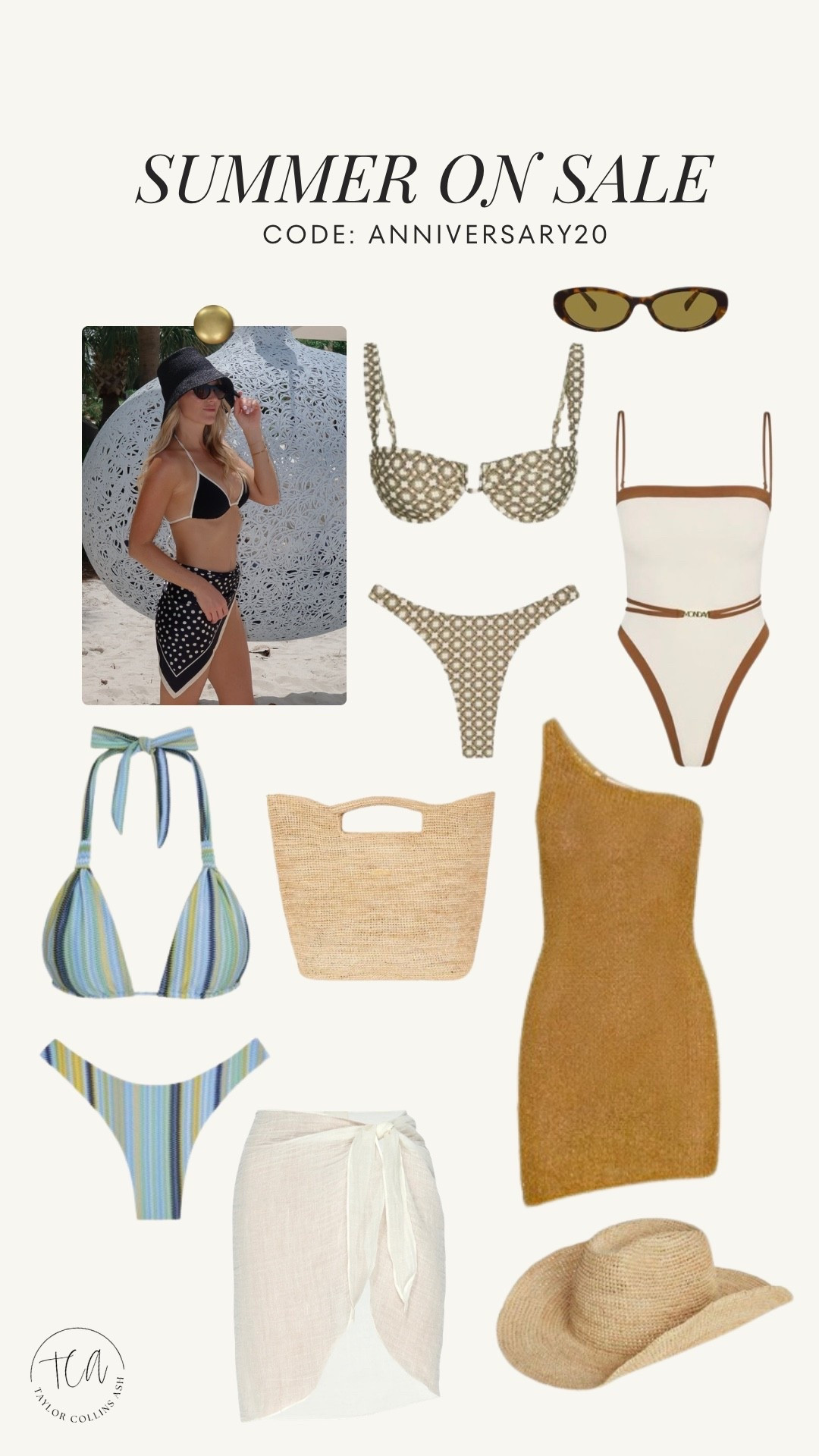 @Monday Swimwear 20% off sitewide with code Anniversary20. This is my go to brand for flattering swimsuits!

#LTKootd #LTKSwim #LTKSaleAlert
