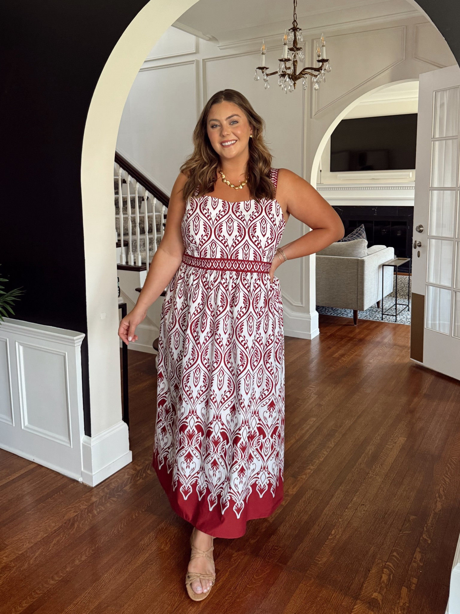 Wearing size 18W in dress (sized up, could have gone with my normal 16W). Available in Missed, Plus, Petite, and Petite Plus! Summer fashion - summer dress. 

#LTKStyleTip #LTKSeasonal #LTKPlusSize