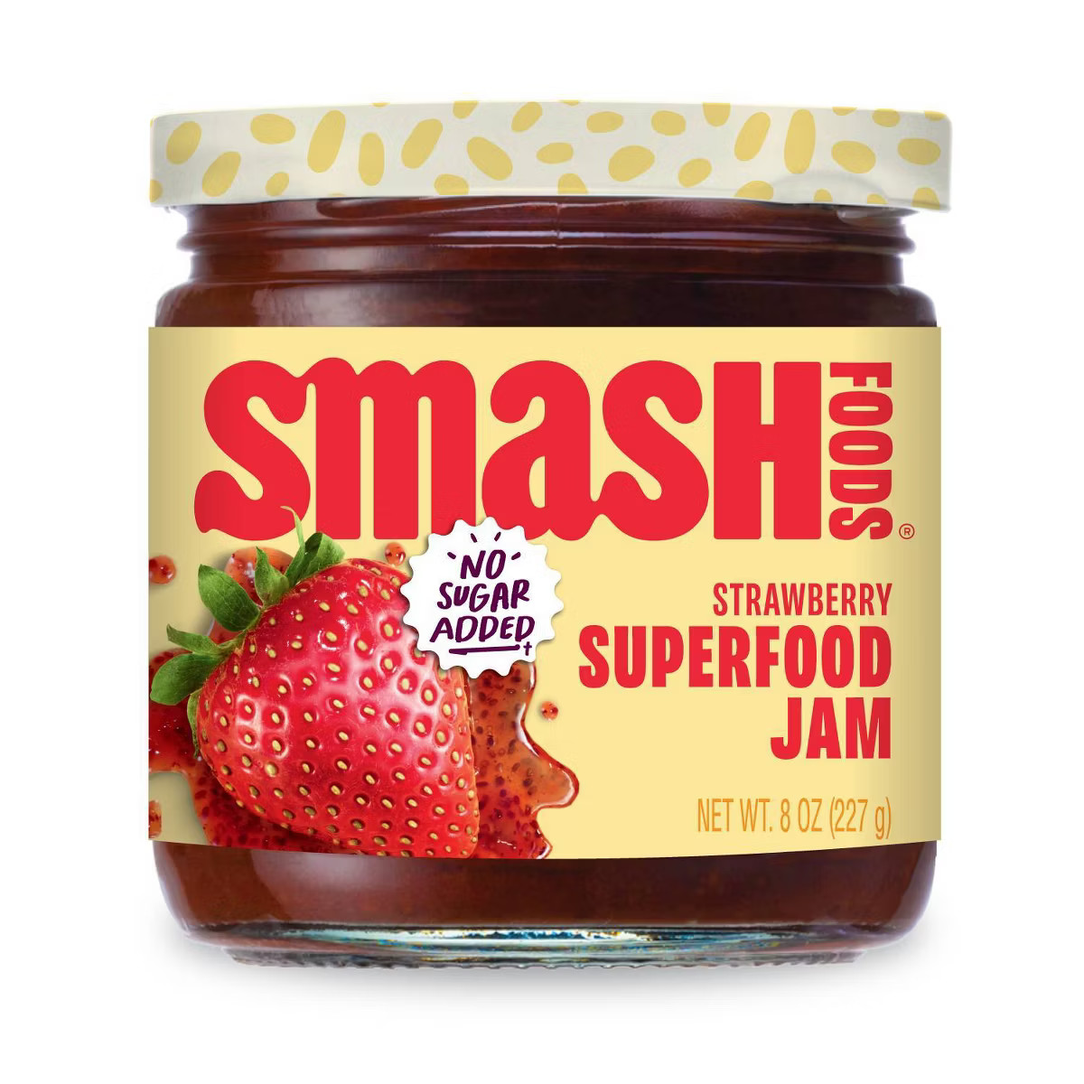 Smash Foods Strawberry Superfood Jam - 8oz | Target