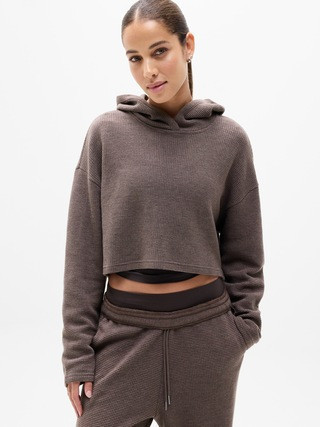 Tranquil Waffle Hoodie | Athleta