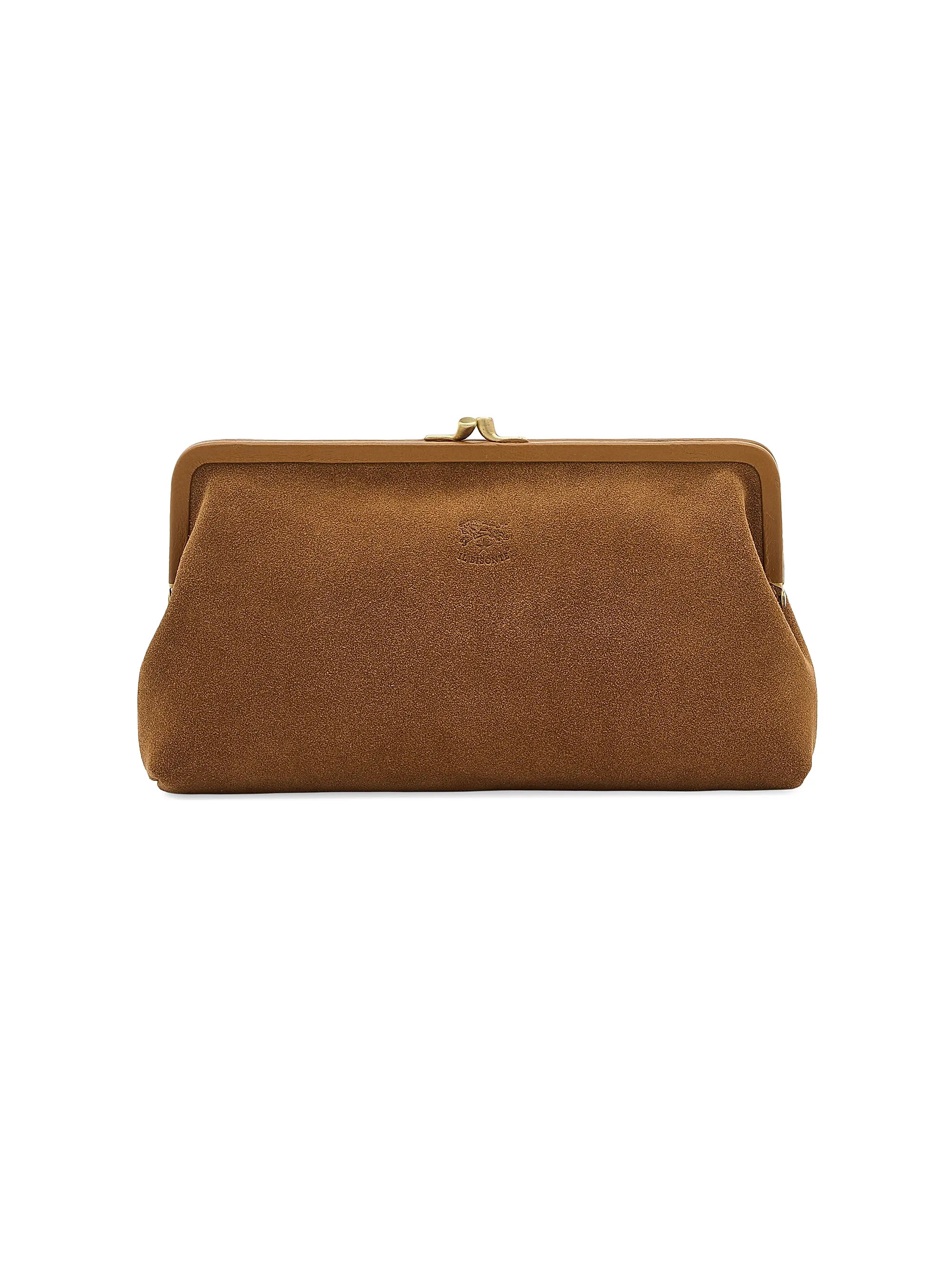 Manuela Classic Suede Clutch | Saks Fifth Avenue