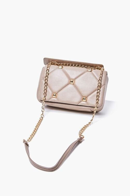 Studded Quilted Shoulder Bag | Forever 21 | Forever 21 (US)