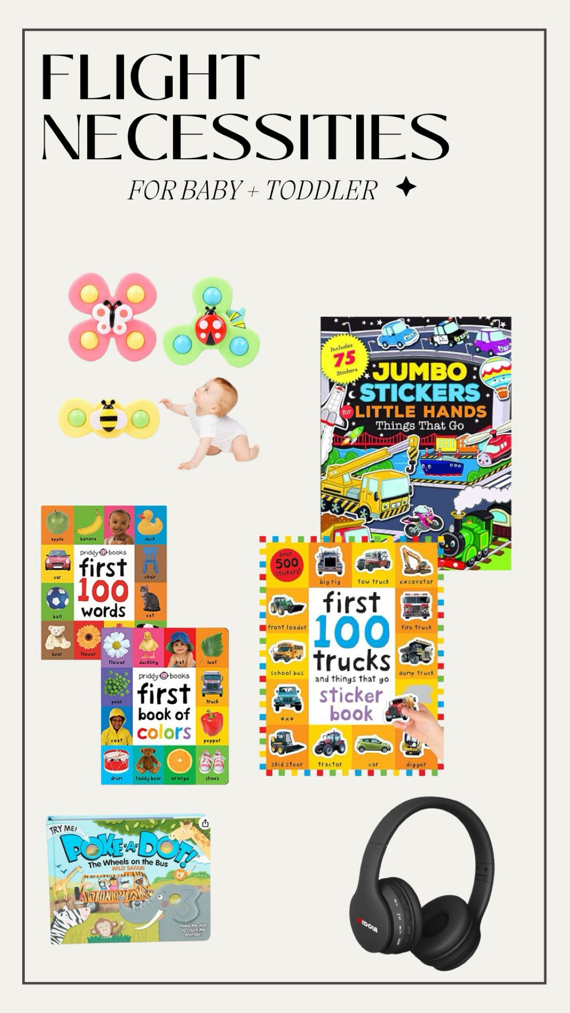 Flight necessities for baby + toddler

#LTKtravel #LTKbaby #LTKkids