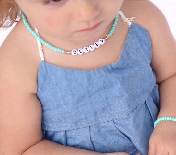 Toddler Necklace Baby Necklace Toddler Choker Necklace | Etsy | Etsy (US)